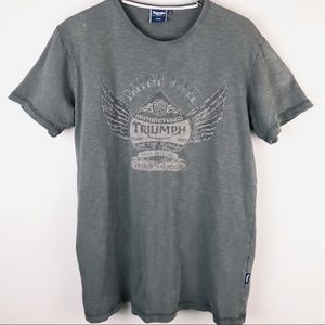 Triumph motorcycles graphic tee
